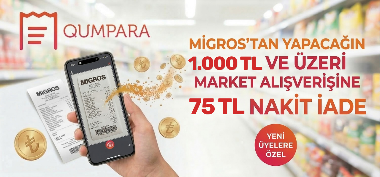 1000 TL ve üzeri alışverişinize kampanyası
