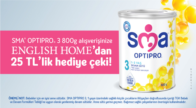 1 Adet Sma Optipro 3 Alışverişinize kampanyası