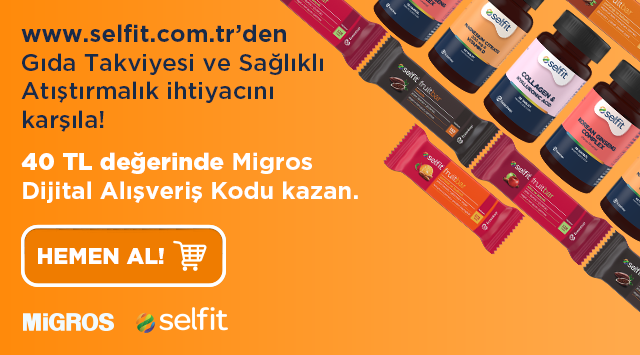Selfit Alışverişinize kampanyası