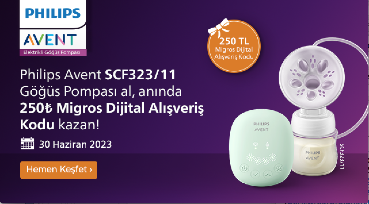 Philips Avent SCF323/11 Ürün Alışverişinize kampanyası