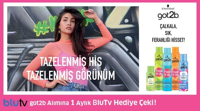 1 Adet Got2B Alışverişinize kampanyası