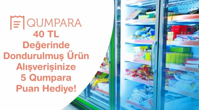 40 TL ve Üzeri Dondurulmuş Gıda Alışverişinize kampanyası