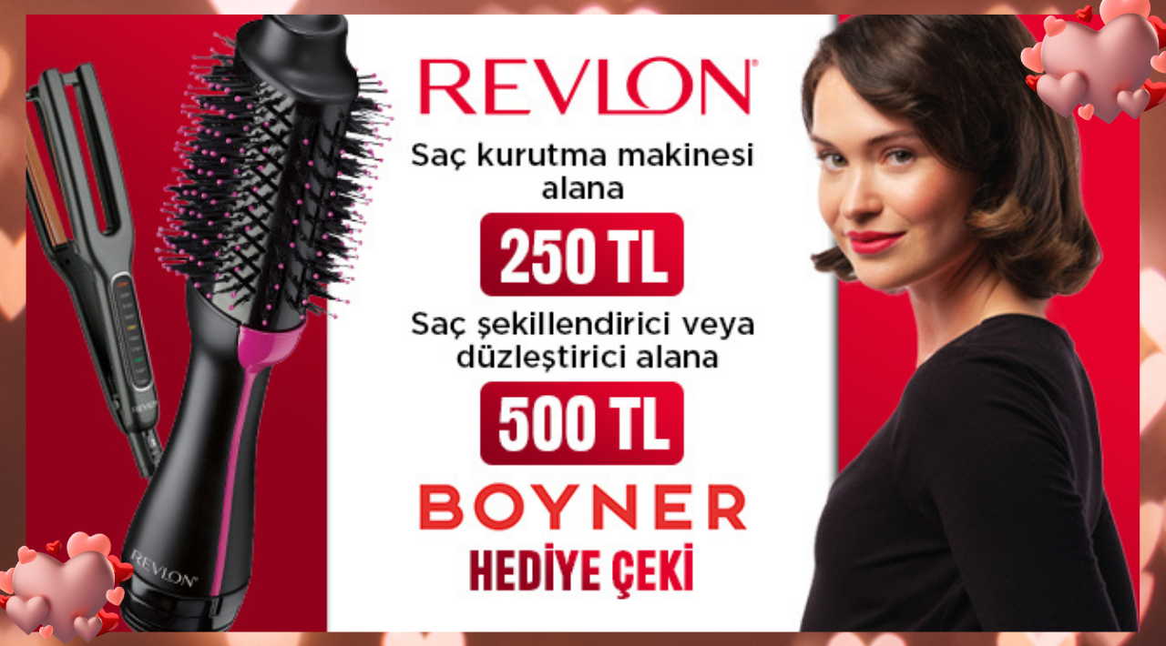 Revlon Alışverişinize kampanyası