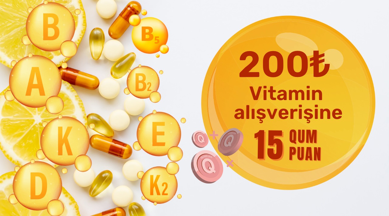 200 TL ve Üzeri Vitamin Alışverişinize kampanyası