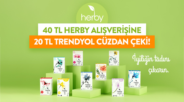 40 TL ve Üzeri Herby Alışverişinize kampanyası