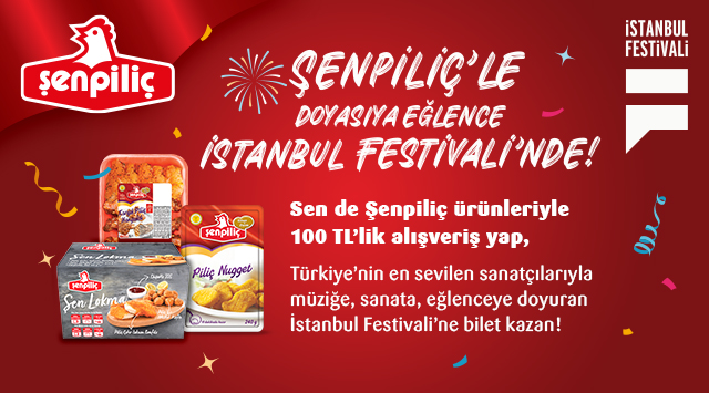 100 TL ve Üzeri Şenpiliç Alışverişinize kampanyası
