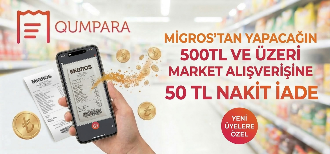 500 TL ve üzeri alışverişinize kampanyası