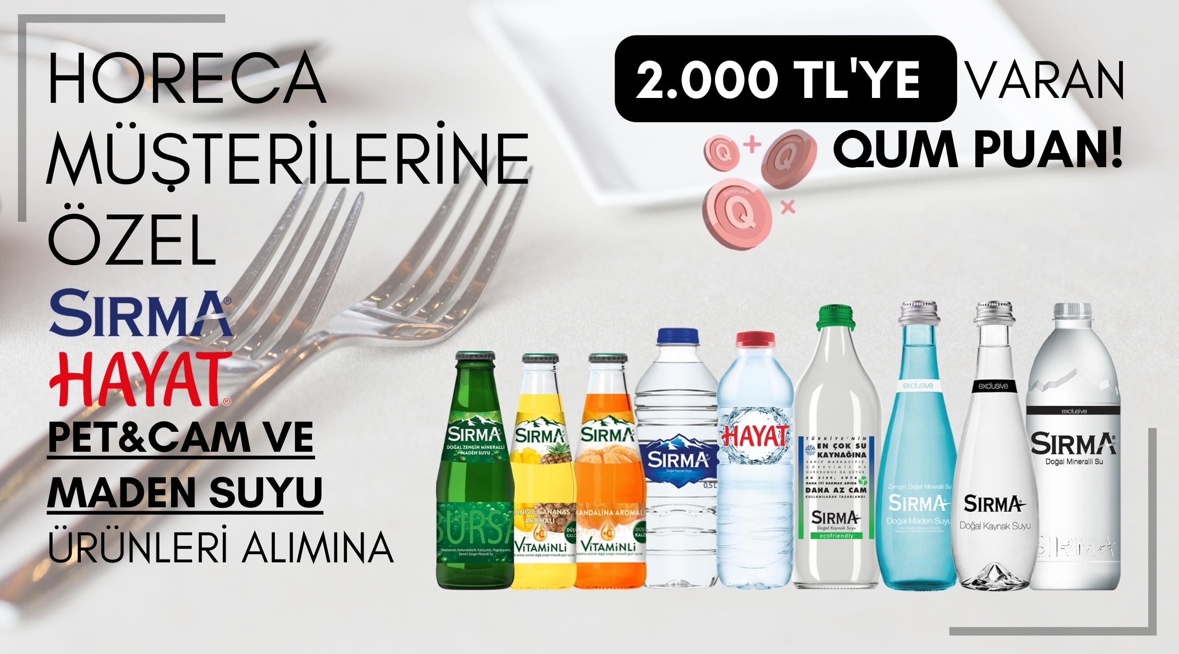 2000 TL'ye varan Qum Puan kampanyası