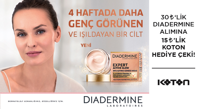 30 TL ve Üzeri Diadermine Alışverişinize kampanyası