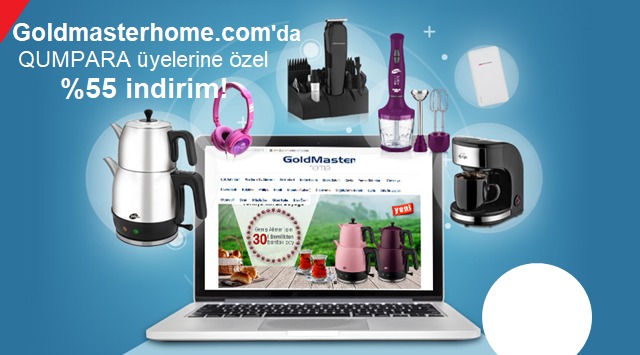 Tüm Qumpara Kullanıcılarına GoldMaster'dan kampanyası