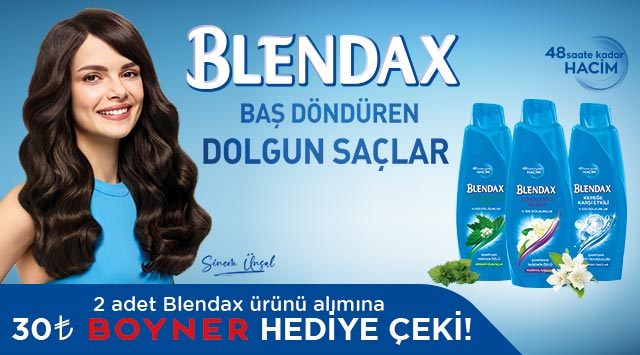 2 Adet Blendax Alışverişinize kampanyası