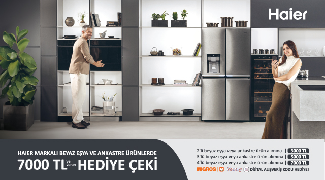 Haier Alışverişinize kampanyası