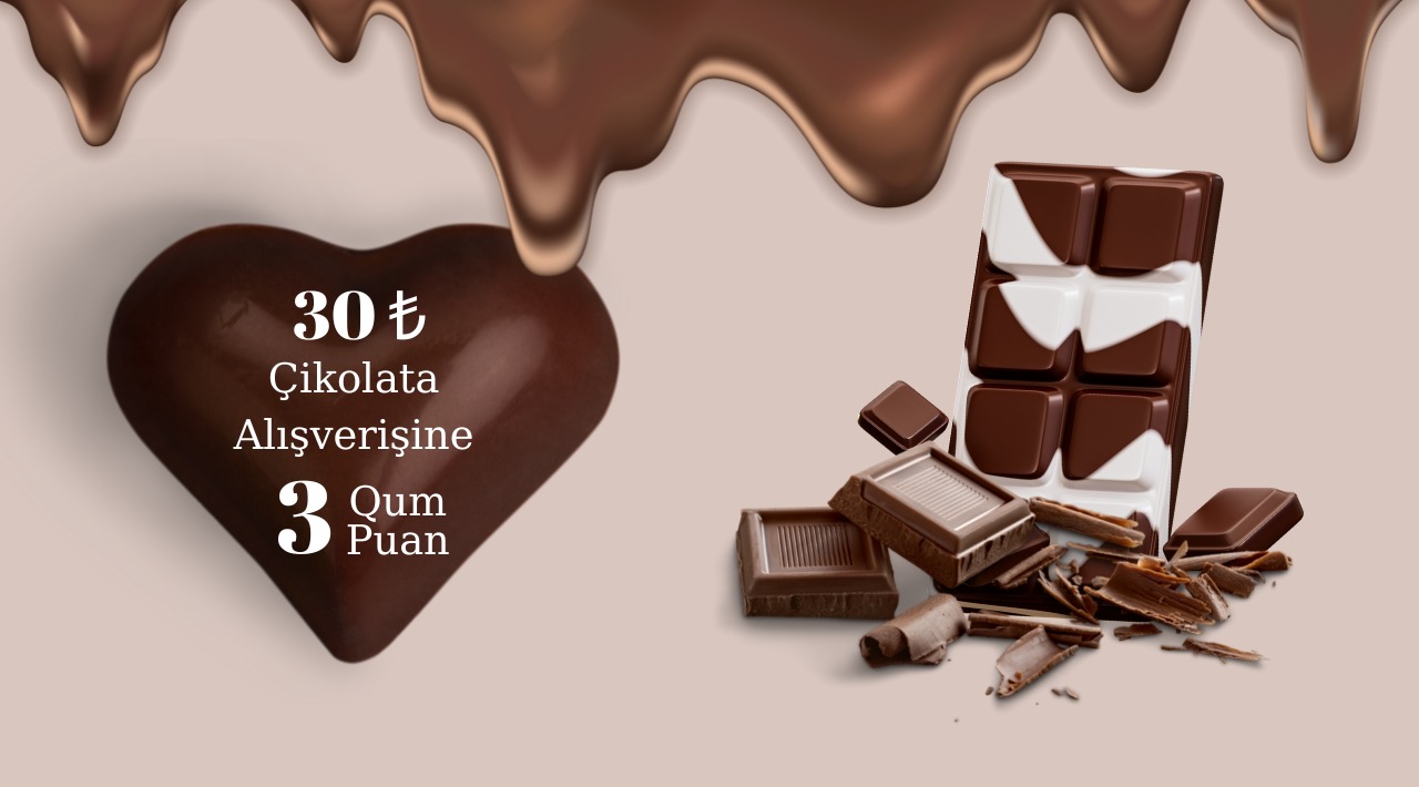 30 TL ve Üzeri Çikolata Alışverişinize kampanyası