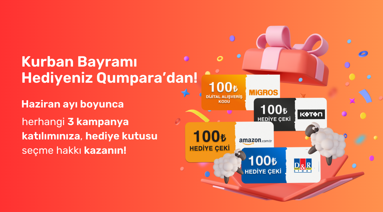 Qumpara’da Kurban Bayramı Heyecanı Başlıyor! kampanyası