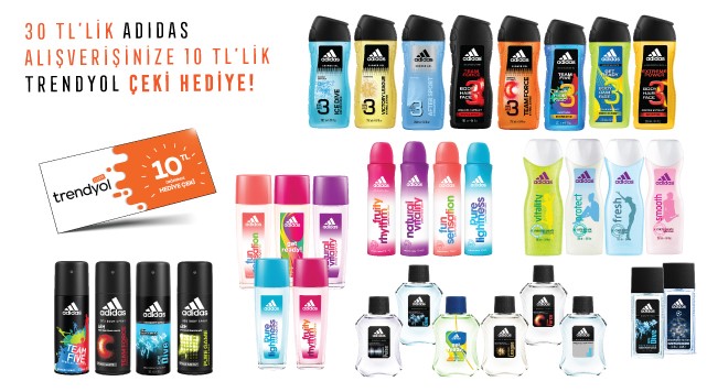 30 TL ve Üzeri Adidas Alışverişinize kampanyası