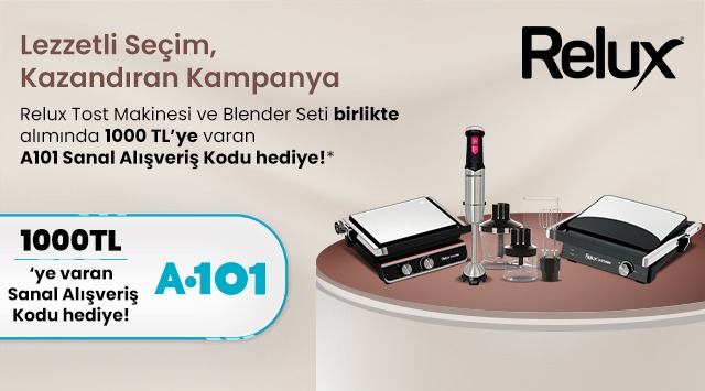 Relux Alışverişinize kampanyası