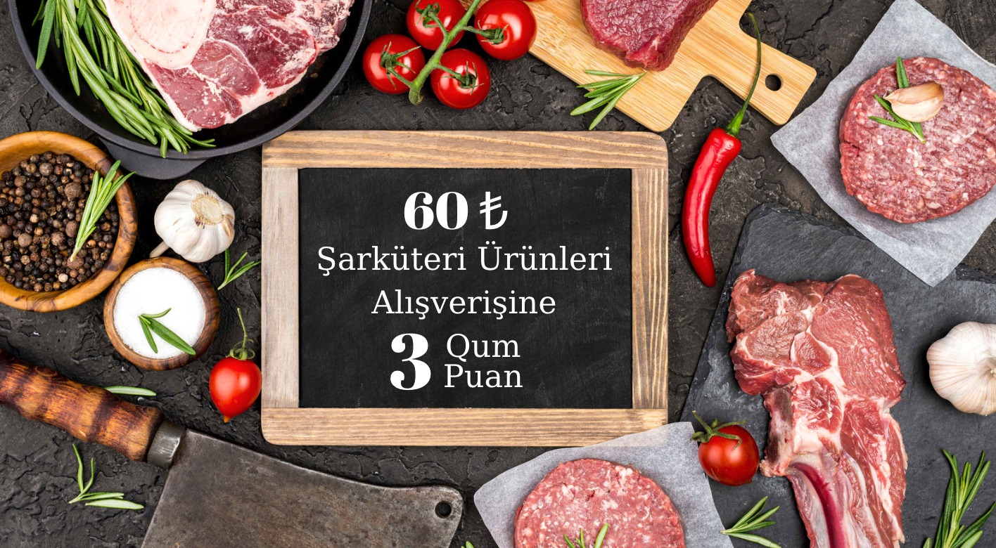 60 TL ve Üzeri Şarküteri Ürünleri Alışverişinize kampanyası