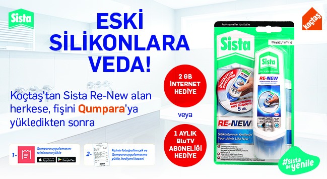 1 Adet Sista Renew Alışverişinize kampanyası