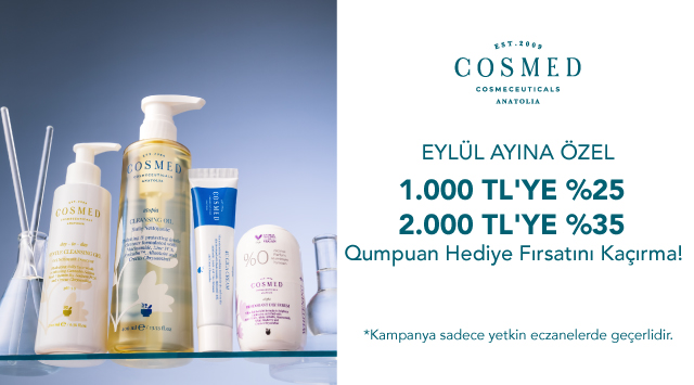 Cosmed Alışverişine kampanyası