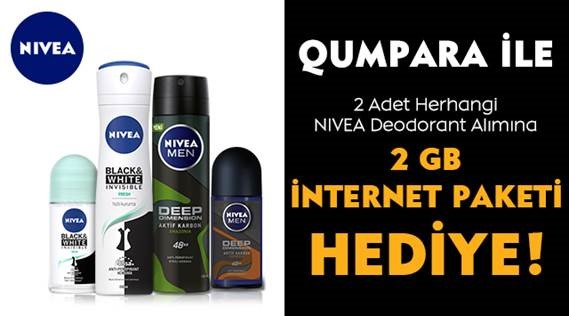 2 Adet Nivea Deodorant Alışverişinize kampanyası