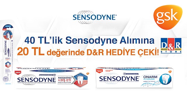 40 TL ve Üzeri Sensodyne Alışverişinize kampanyası
