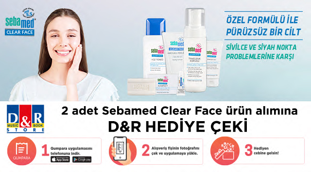 2 Adet Sebamed Clear Face Alışverişinize kampanyası