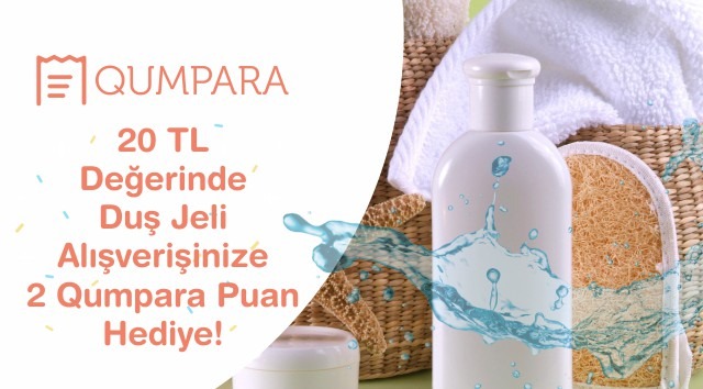 20 TL ve Üzeri Duş Jeli Alışverişinize kampanyası