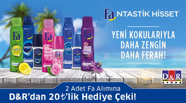 2 Adet Fa Alışverişinize kampanyası