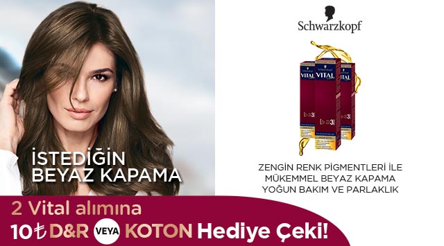 2 Adet Vital Alışverişinize kampanyası