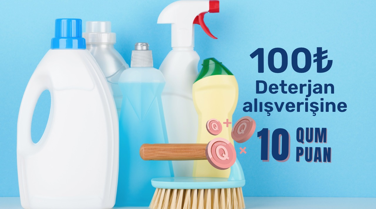 100 TL ve Üzeri Deterjan Alışverişinize kampanyası