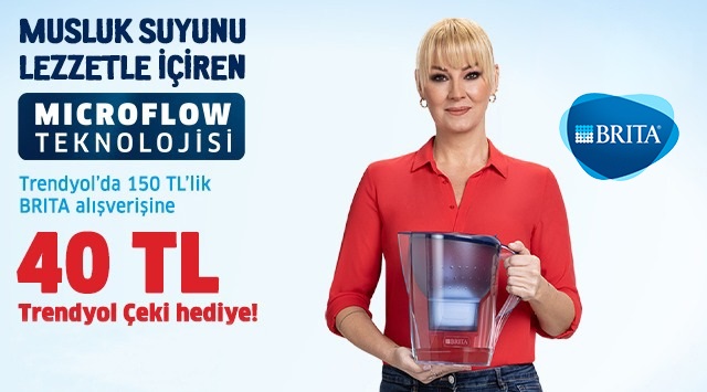 150 TL ve Üzeri Brita Alışverişinize kampanyası