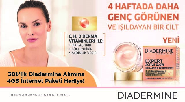 30 TL Diadermine Alışverişinize kampanyası