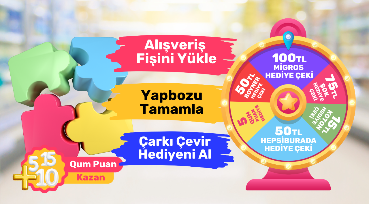 200 TL ve Üzeri Market Alışverişinize kampanyası