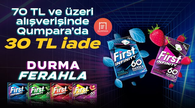 70 TL ve Üzeri First Alışverişinize kampanyası