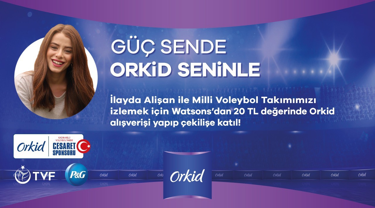 20 TL ve Üzeri Orkid Alışverişinize kampanyası