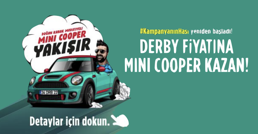 20 TL'lik Derby Alışverişine kampanyası