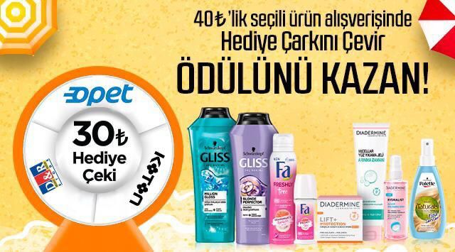 40 TL ve Üzeri Schwarzkopf Alışverişinize kampanyası